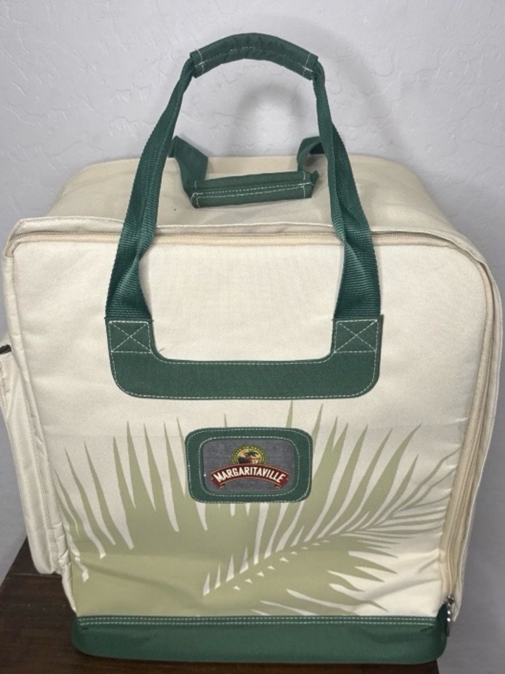 Margaritaville Cream Canvas Cooler Bag